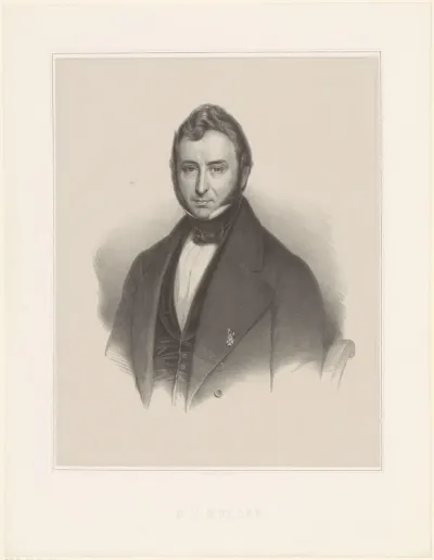 Portret van Gerardus Johannis Mulder