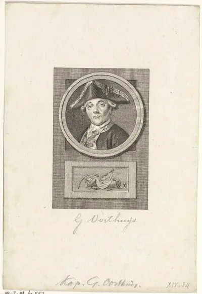 Portret van Gerardus Oorthuys