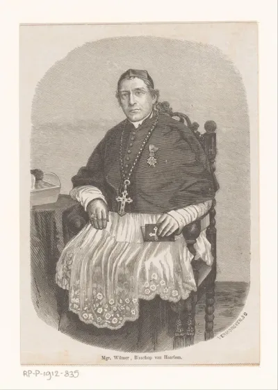 Portret van Gerardus Petrus Wilmer