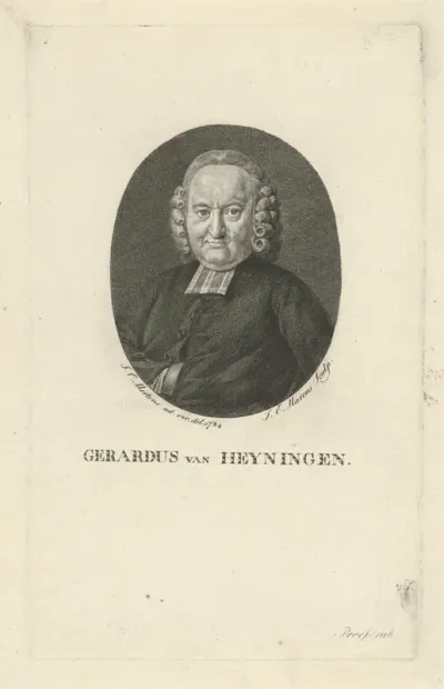 Portret van Gerardus van Heyningen