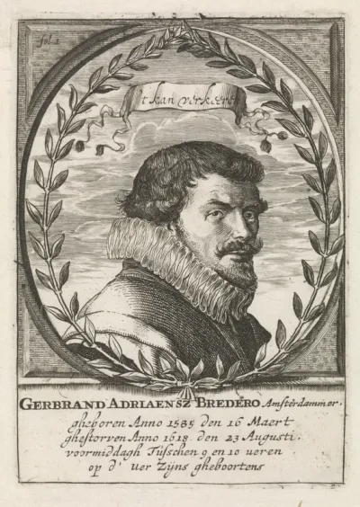 Portret van Gerbrand Adriaensz. Bredero
