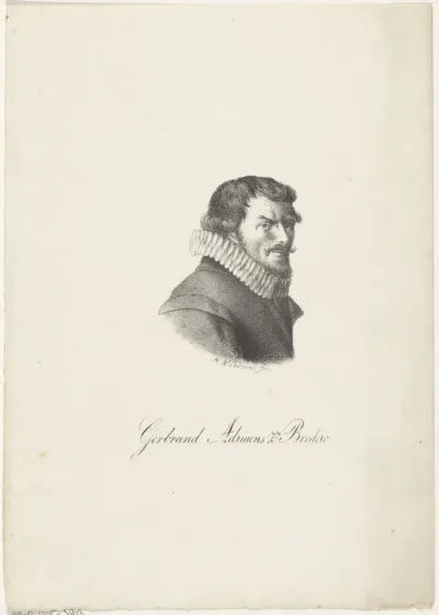 Portret van Gerbrand Adriaenszn. Brederode
