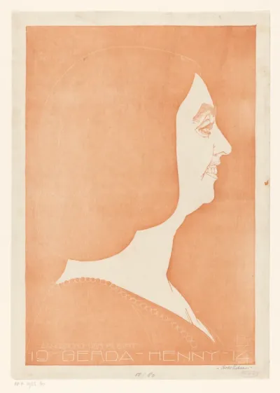 Portret van Gerda Henny