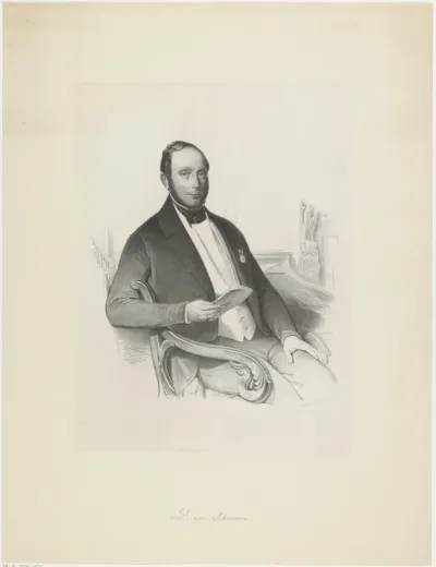 Portret van Gerhard Heinrich van Senden
