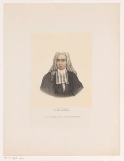Portret van Gerlach Scheltinga