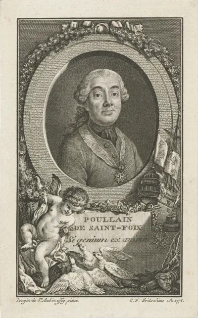 Portret van Germain-François Poullain de Saint-Foix