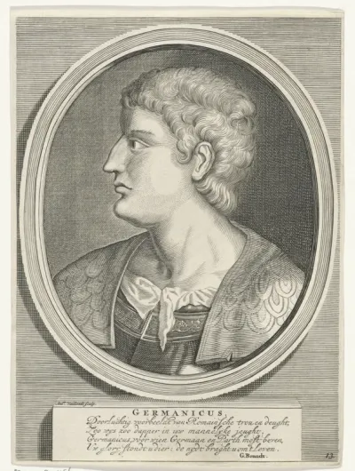 Portret van Germanicus