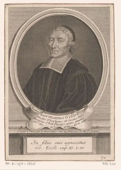 Portret van Germanus Gillot