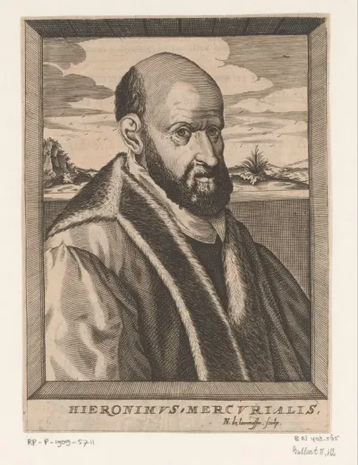 Portret van Geronimo Mercuriali
