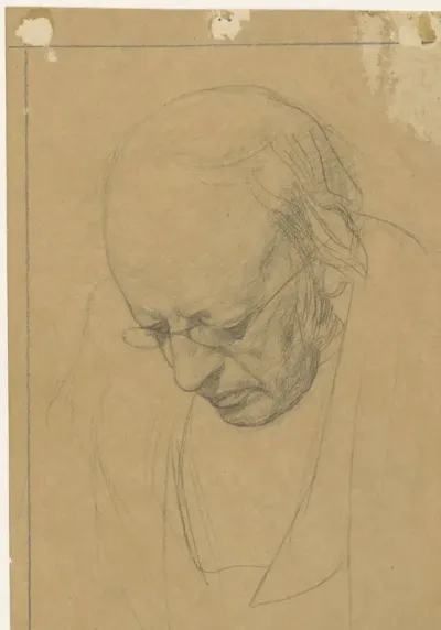 Portret van Gerrardus Huibert Veth