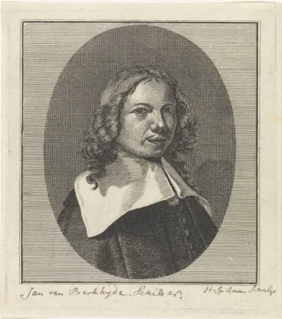 Portret van Gerrit Adriaensz Berckheyde