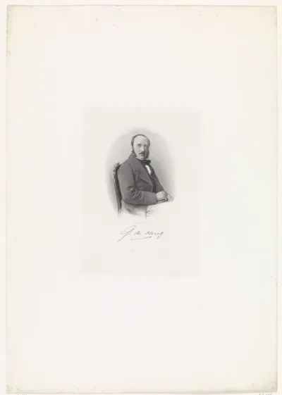Portret van Gerrit de Clercq