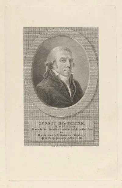 Portret van Gerrit Hesselink