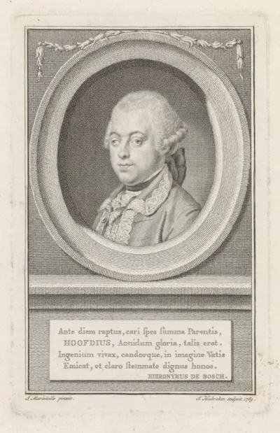 Portret van Gerrit Hooft junior