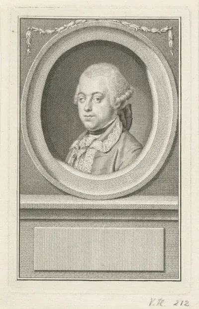 Portret van Gerrit Hooft junior