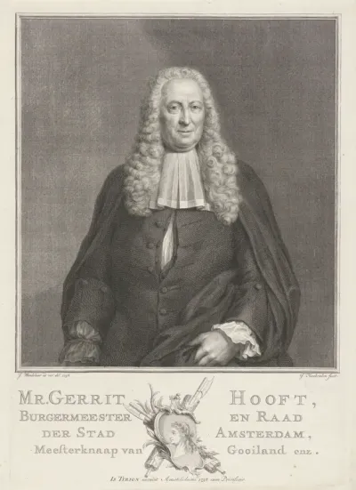 Portret van Gerrit Hooft