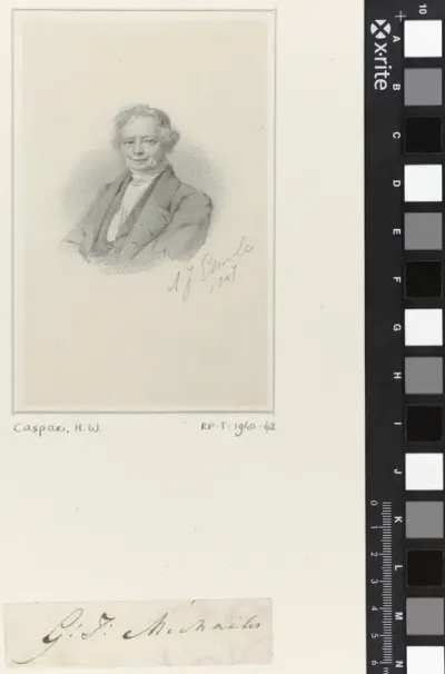 Portret van Gerrit Jan Michaëlis