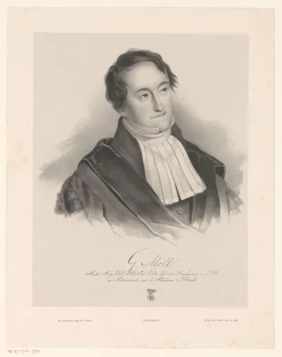 Portret van Gerrit Moll
