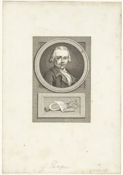 Portret van Gerrit Paape