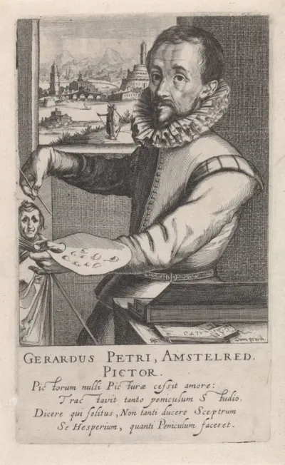 Portret van Gerrit Pietersz. Sweelinck