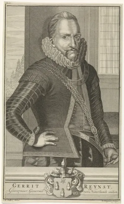 Portret van Gerrit Reynst, gouverneur-generaal van Nederlands-Indië