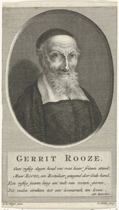 Portret van Gerrit Rooze