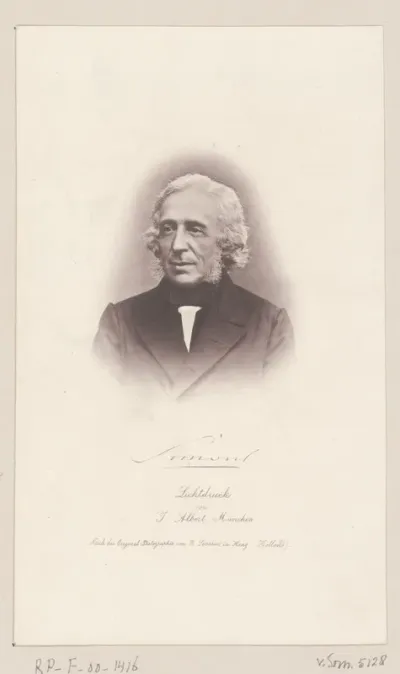 Portret van Gerrit Simons, kamerlid