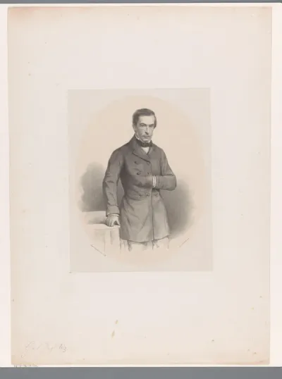 Portret van Gerrit van der Jagt