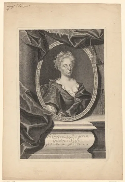 Portret van Gertraud Berger