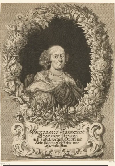 Portret van Gertraud Fünger