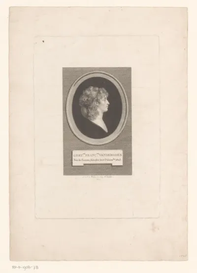 Portret van Gertrude Françoise Vandergoes