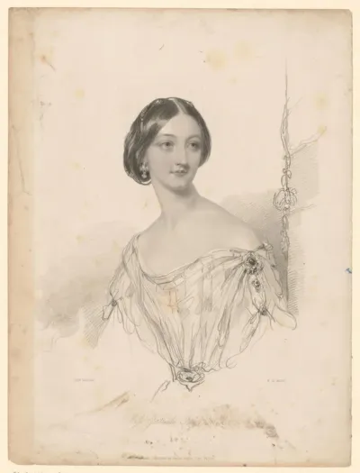 Portret van Gertrude Smyth