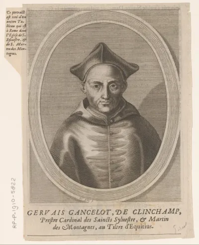 Portret van Gervais Jeancolet de Clinchamp