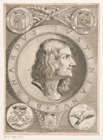 Portret van geschiedschrijver Bernardo Giustiniani