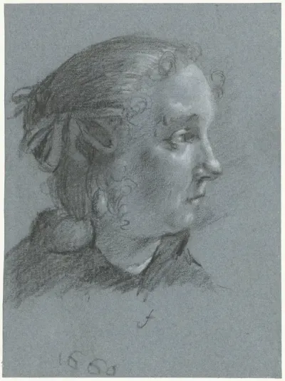 Portret van Gesina ter Borch