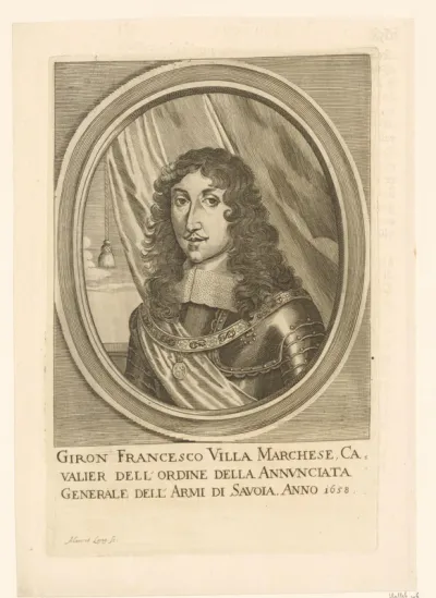 Portret van Ghirone Francesco di Villa