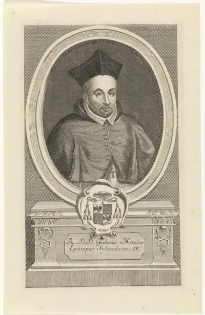 Portret van Ghisbertus Masius
