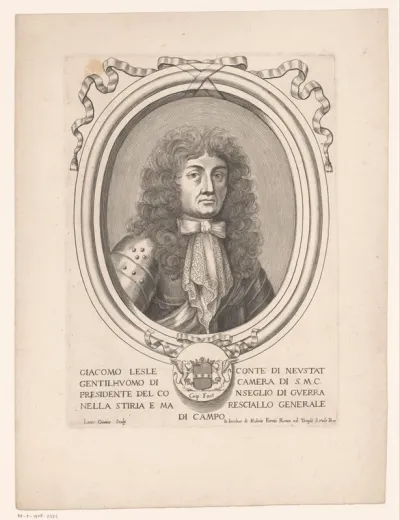 Portret van Giacomo Lesle, graaf van Neustadt