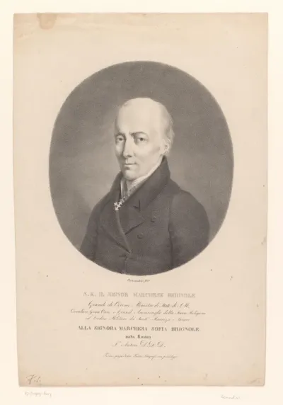 Portret van Gian Carlo Brignole, markies van Brignole