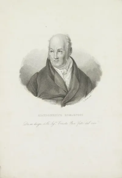 Portret van Gian Domenico Romagnosi