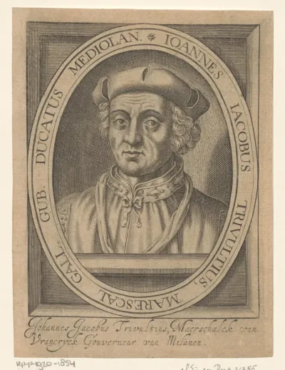 Portret van Gian Giacomo Trivulzio
