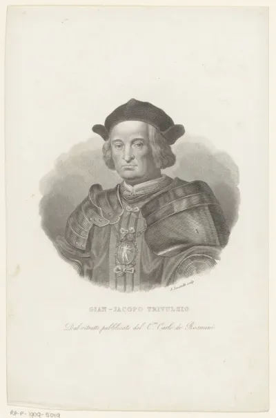 Portret van Gian Giacomo Trivulzio