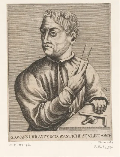 Portret van Gianfrancesco Rustici