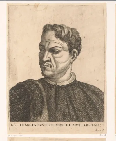 Portret van Gianfrancesco Rustici