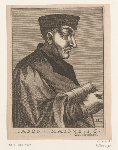Portret van Giasone del Maino