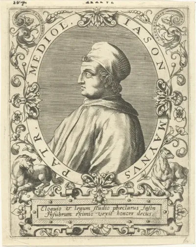 Portret van Giasone del Maino