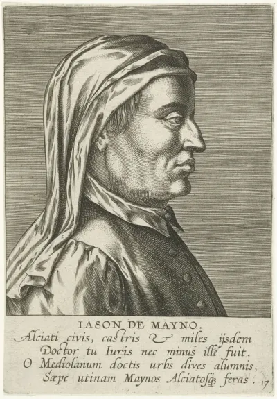 Portret van Giasone del Maino