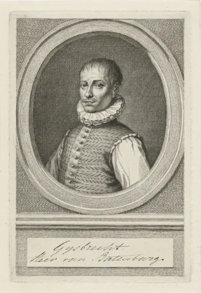 Portret van Gijsbert van Bronckhorst en Batenburg