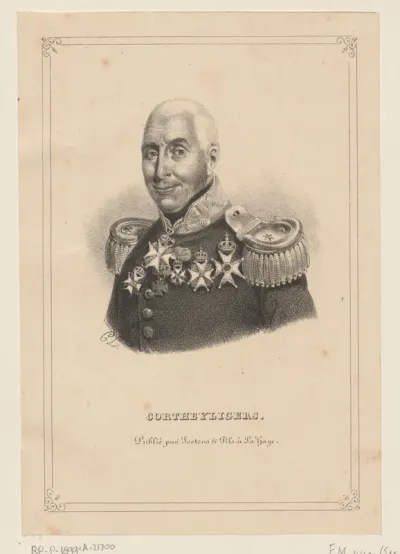 Portret van Gijsbertus Martinus Cort Heijligers