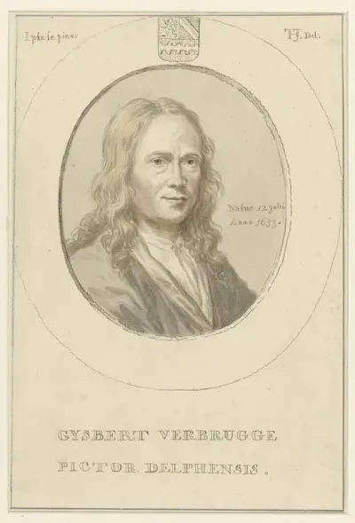 Portret van Gijsbrecht Andriesz. Verbrugge